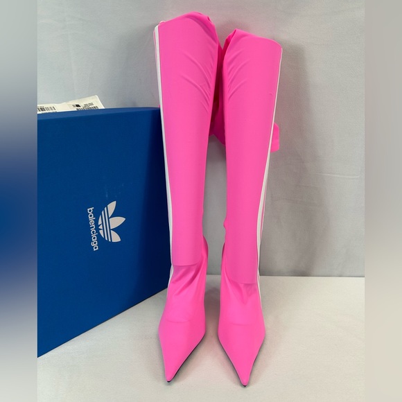 Balenciaga X Adidas Knife Over-The-Knee Boots